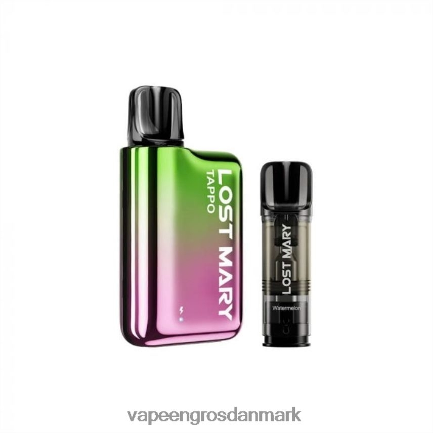 E Væske Med Smag grøn pink x vandmelon RLD6X437 LOST MARY Tappo pod vape kit