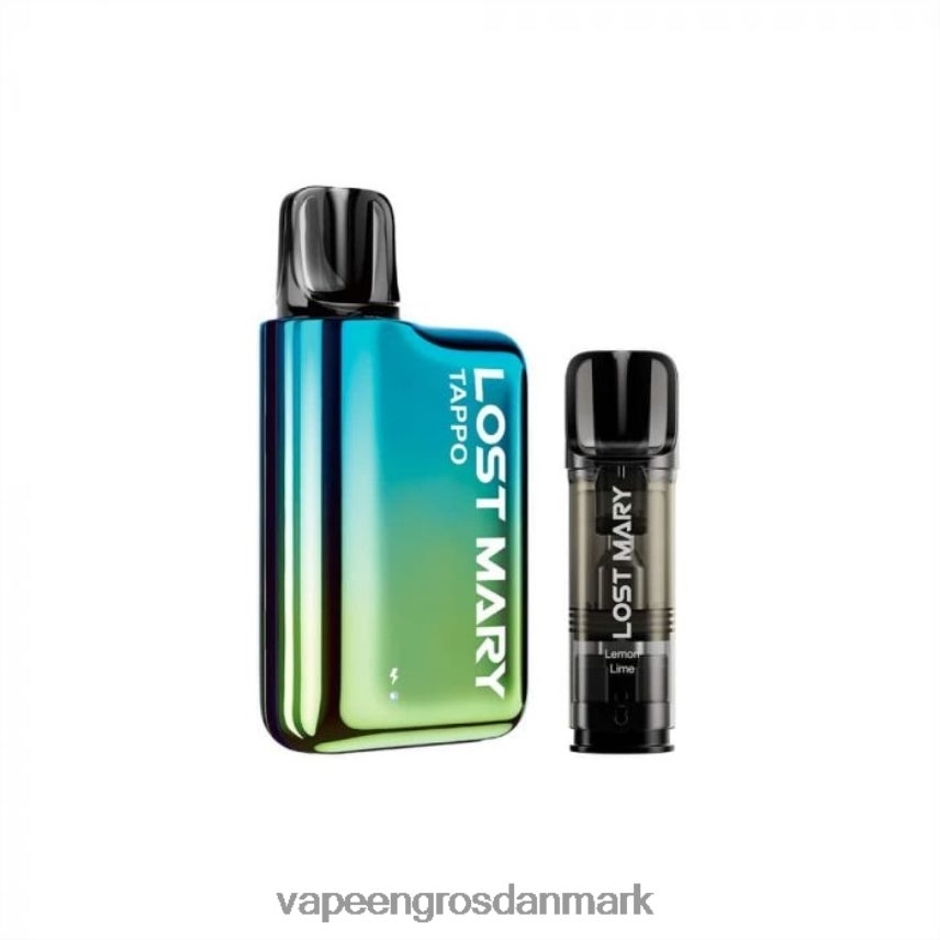 Vape Wholesale Helsingør blå grøn x citron lime RLD6X436 LOST MARY Tappo pod vape kit