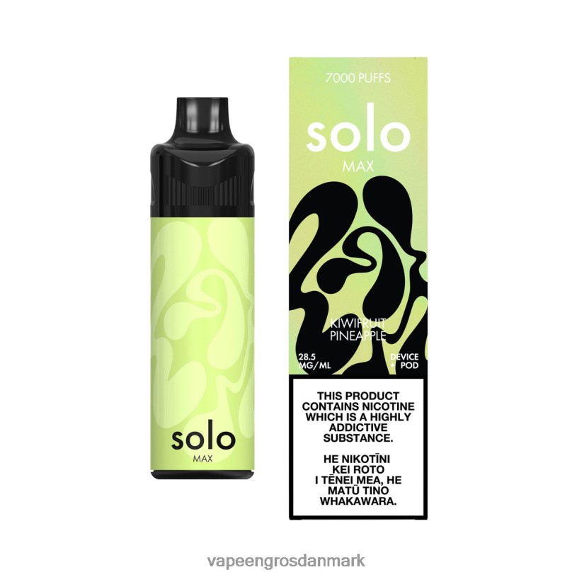 E Væske Med Nikotin - Solo MAX pod kit kiwi ananas LFBTL68
