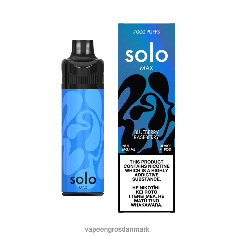 Vape Shops In Denmark - Solo MAX pod kit blåbær hindbær LFBTL65